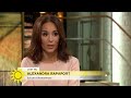 Alexandra Rapaport: "Jag var tvungen att ta för mig själv" - Nyhetsmorgon (TV4)