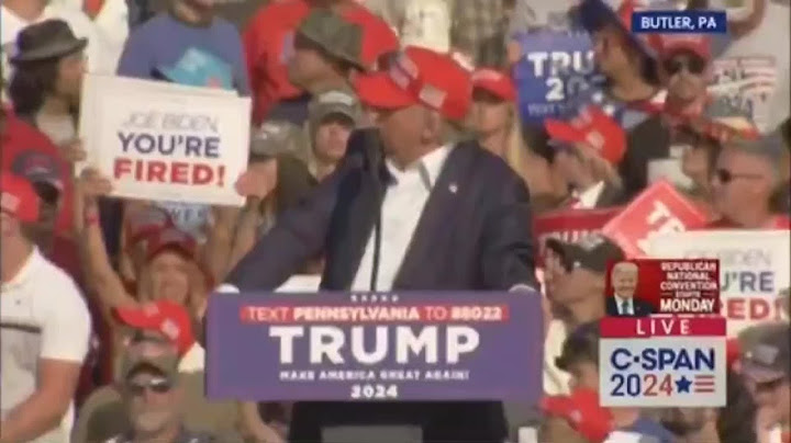 Stati Uniti  - Spari a Trump. Lui salvo, cecchino ucciso