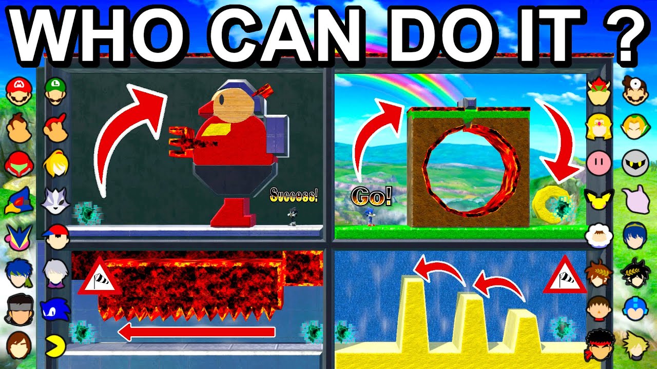 Who Can Take On The Sonic The Hedgehog Challenge ? - Super Smash Bros. Ultimate