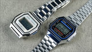 On the Wrist, from off the Cuff: Casio Vintage – A1000D7EF (Premium EU Ed.) vs. A168WA1 Comparison