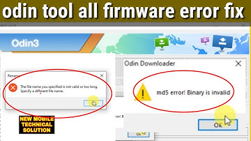 md5 error binary is invalid odin solution | Samsung mobile binary invalid solution 100% working