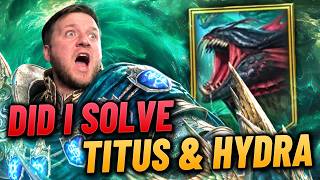 I Finally Fixed TITUS on Hydra?! NEW PB RECORD! | Raid Shadow Legends