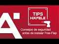 TIPS HÄFELE - Consejos de seguridad antes de instalar Free Flap