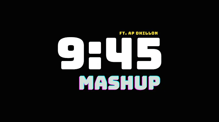 9:45 Mega Mashup | Prabh X The PropheC X Ap #dhillon  X Talwiinder | #punjabi #mashup