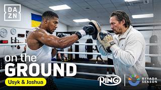 INSIDE CAMP: Anthony Joshua TRAINING With Oleksandr Usyk Ahead Of Tyson Fury FIGHT