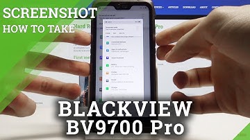BLACKVIEW BV9700 Pro How to Take Screenshot / Capture Screen Tutorial