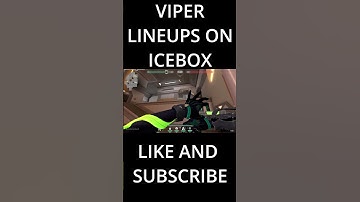 EASY VIPER LINEUPS ON ICE BOX / VALORANT / SUPPORT