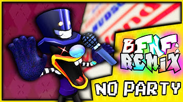 Basically FNF: Remix - No Party (Mario