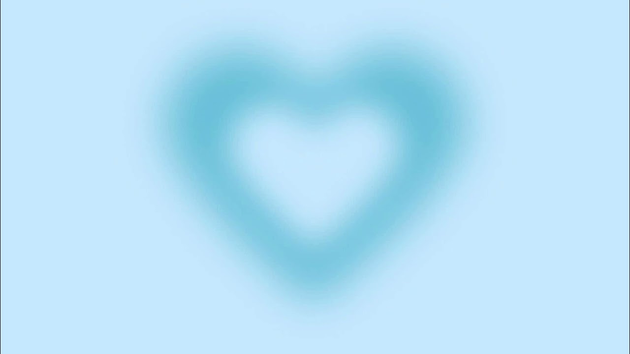 Gradient Blue Heart For Studying! 💙