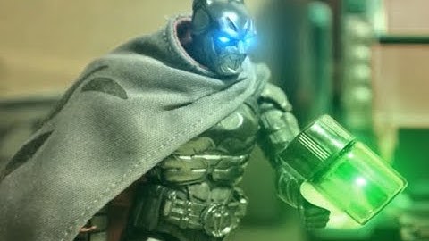 BATMAN Action Figure Stop Motion PART 2 - BURT ANIMATIONS