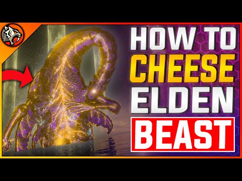 Elden Ring - How to CHEESE Elden Beast *AFTER PATCH* | Radagon + Elden Beast Boss Fight Full Guide