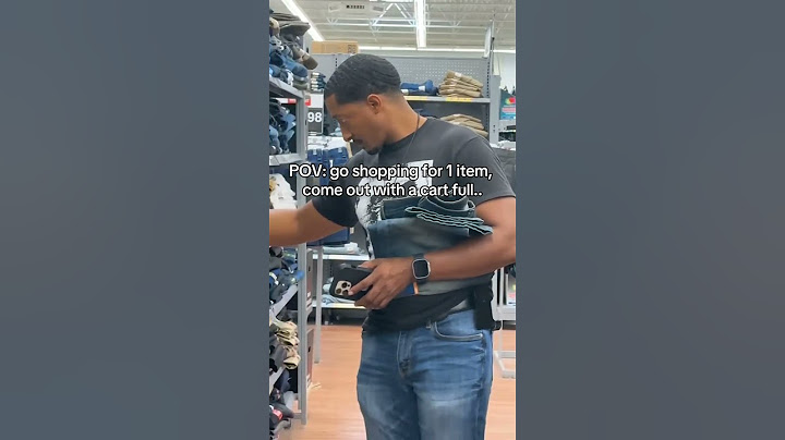 When a simple shopping trip turns into a comedy
