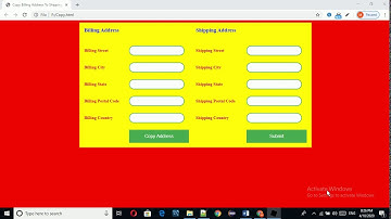 How to copy content of one textbox data to another textbox using HTML,CSS JavaScript