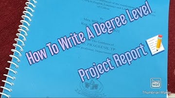 How To Write A Degree Level project for BA English