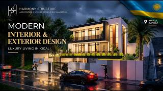 Rebero Modern Home Interior Design and 3D Visualization by Harmony Structure