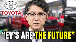 Toyota CEO Shocks The Entire EV Industry! HUGE News...