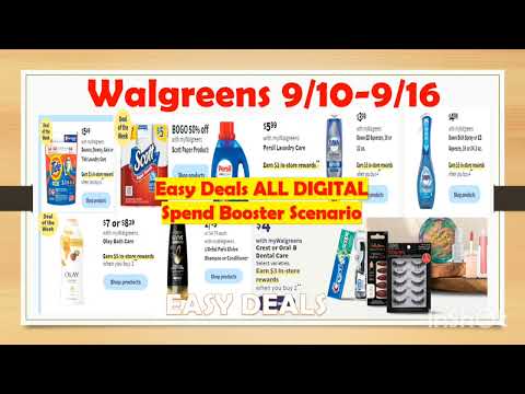 Walgreens Best Deals of the week 9/10-9/16 ALL DIGITAL COUPONS