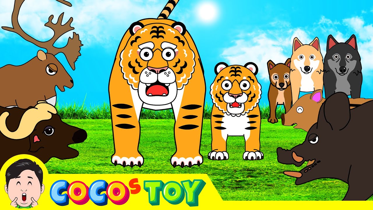 Baby tiger Kevin repaid the favorㅣanimals cartoon for childrenㅣCoCosToy -  YouTube