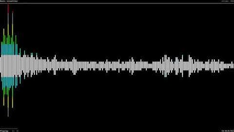 NCMPCPP frequency spectrum visualizer