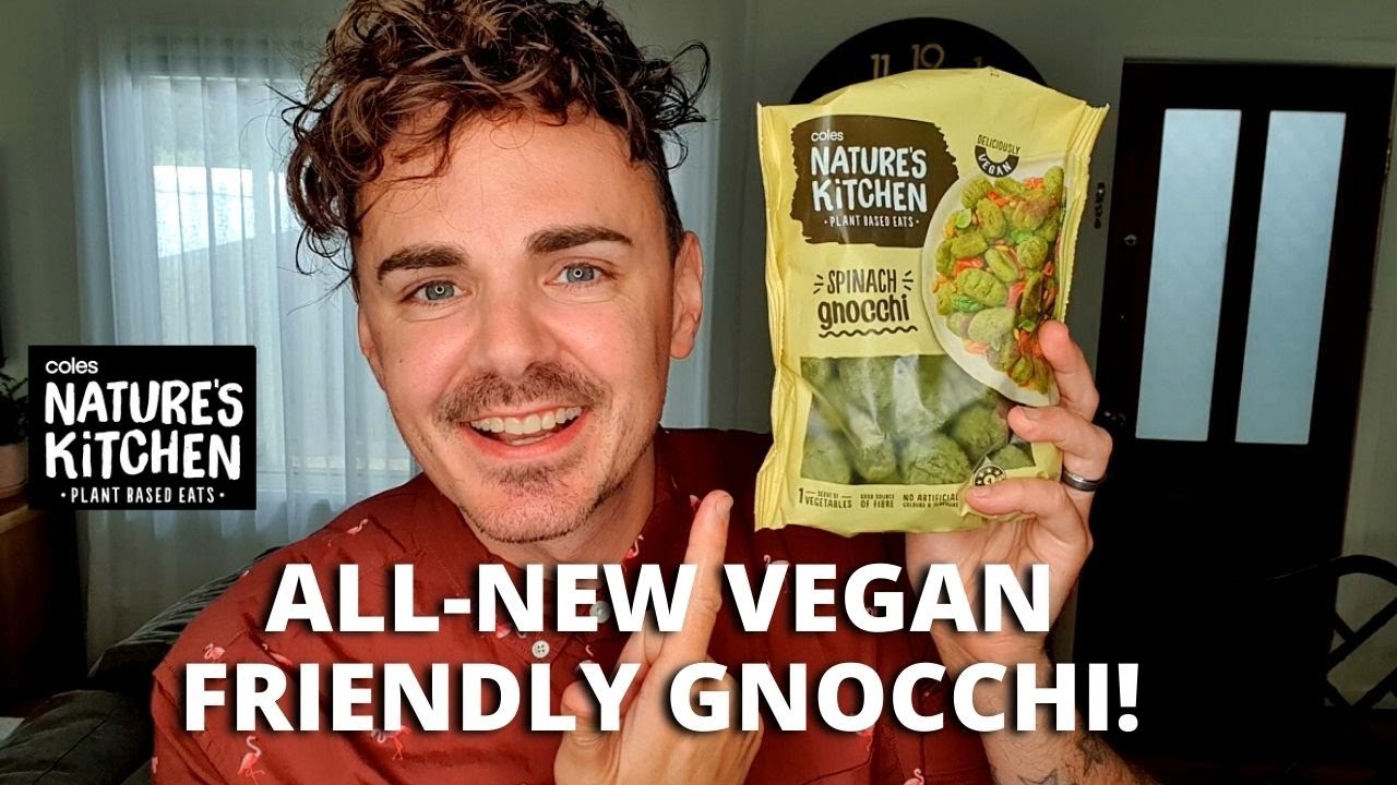 NEW Vegan Friendly Spinach Gnocchi from Coles Natures Kitchen   Vegan Taste Test Australia