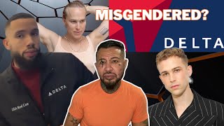 Trans Bully Gets Owned by Delta Agent | Tommy Dorfman