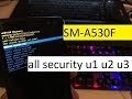 Bypass FRP Google Account A-Series A8/8 Plus (SM-A530F/SM-A730F) Android 7.1.1 all security u1 u2 u3