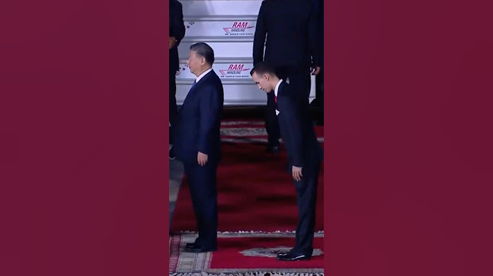 عاجل.. لحظة استقبال الرئيس الصيني من طرف الأمير مولاي الحسن أثناء وصوله الى المغرب في زيارة خاصة