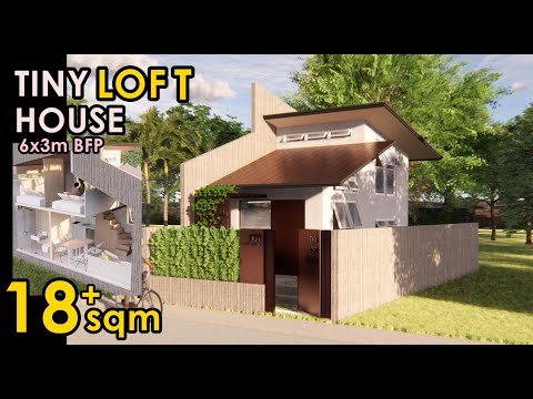 EXTREME TINY LOFT HOUSE | BUDGET HOUSE PH | 6x3m | 30 SQM  🏡✅