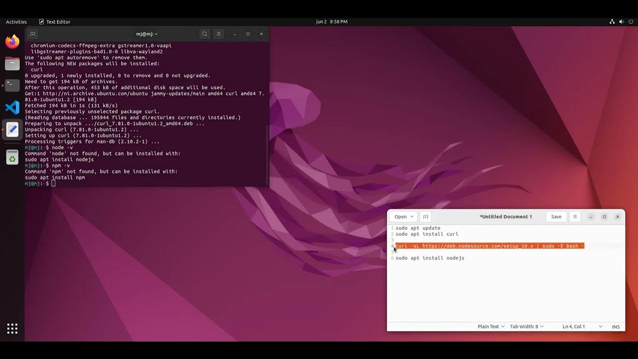 How to install node. How to install node