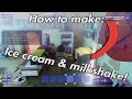 How To Make Ice Cream And Milkshake LEGO FORTNITE Brick Life