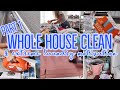 WHOLE HOUSE CLEAN WITH ME / EXTREME LAUNDRY MOTIVATION 2021 / CLEAN WITH ME MOTIVATION 2021