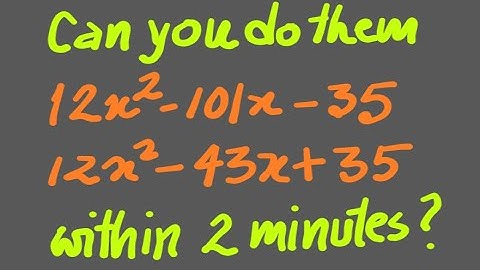 Factorisation Of Quadratic Polynomial/Equation by Splitting Middle Term - Rules & Shortcut to Answer