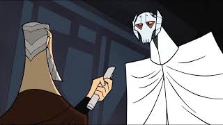 The Clone Wars Count Dooku trains General Grievous