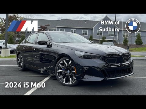 2024 BMW i5 M60 - What's New? | Video Walkaround - YouTube