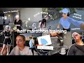 my final week of half marathon training | tapering | lifting &amp; running schedule |  Conagh Kathleen