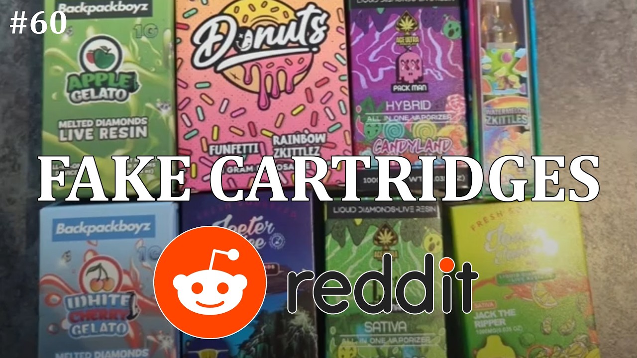 Реакция на поддельные картриджи на Reddit, часть 61.