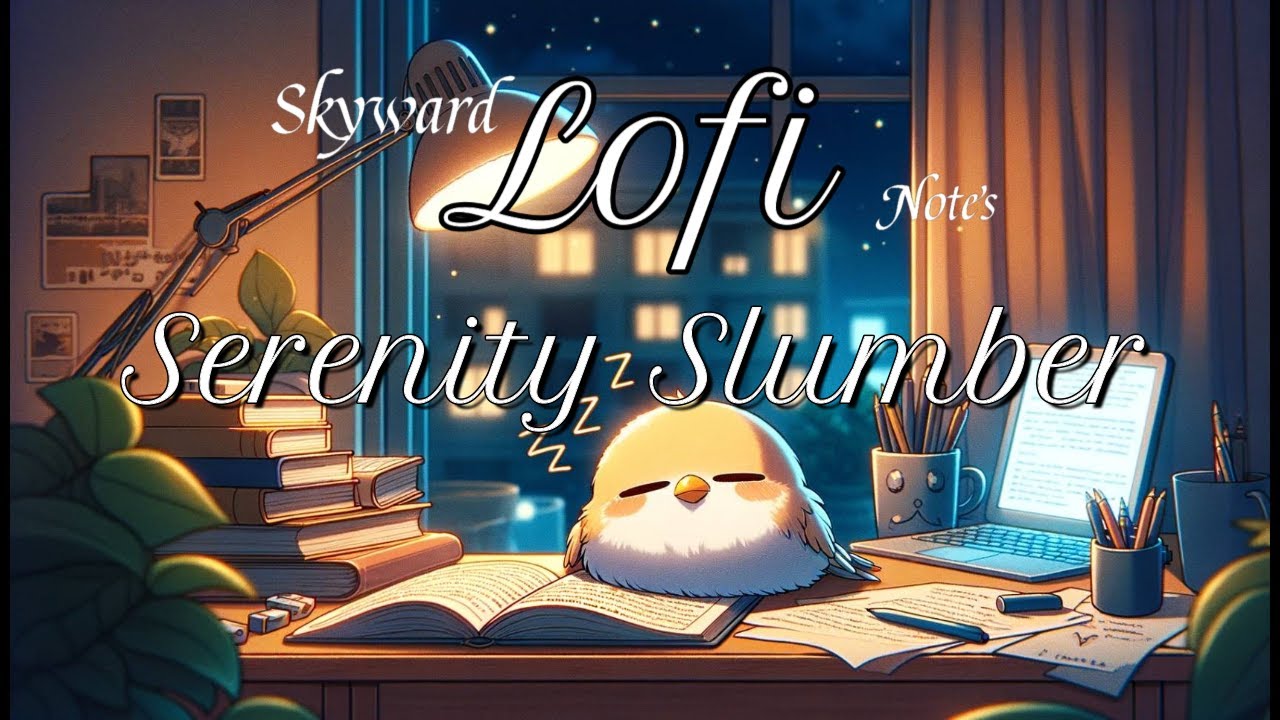 Serenity Slumber🐧Lofi chill / Time to relax with the soothing sounds of ...