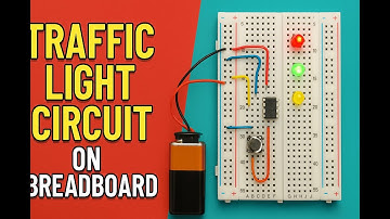 EXP2: A TRAFFIC LIGHT CIRCUIT USING BREADBOARD