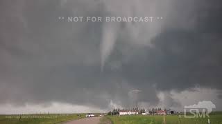 06-23-2023 Chugwater, Wyoming - Close Range Tornado