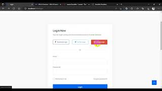 18  Social Login With Laravel Socialite google And Facebook