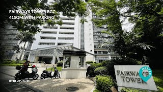 FOR SALE | Studio Unit Fairways Tower in BGC with Parking