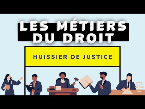 Vidéo: Comment Devenir Huissier