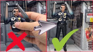 Mafex T-1000: The Missing Legs Problem!