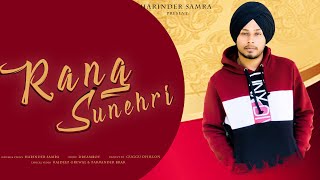 Rang Sunehri | Harinder Samra | New punjabi song 2020