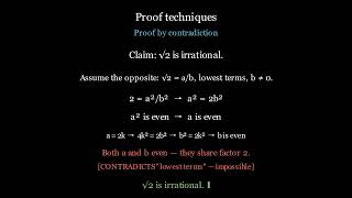 Details 03 Discrete Mathematics   Proof techniques Update