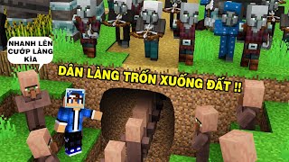 Mình Đã Bảo Vệ Dân Làng Khỏi Kẻ Cướp Làng | Cấp 2 Bằng Súng Máy Tự Chế | TRONG MINECRAFT PE..!!