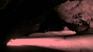 Deeper Inside A Cave Near a Rushing Waterfall for 1 Hour
