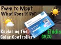 We Replace The Solar Charge Controller In Our Elddis CV20 Campervan. Pwm vs Mppt A How To Guide.