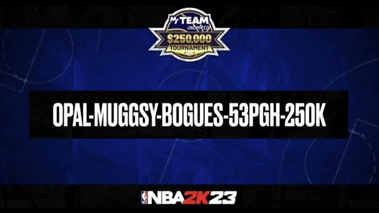 FREE'' OPAL Muggsy Bogues 98 rating LOCKER CODE YouTube