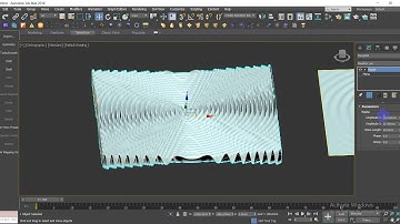 ripple modifier 3dsmax- ứng dụng và cuộc sống